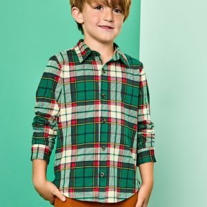 French Terry Button Up Shirt