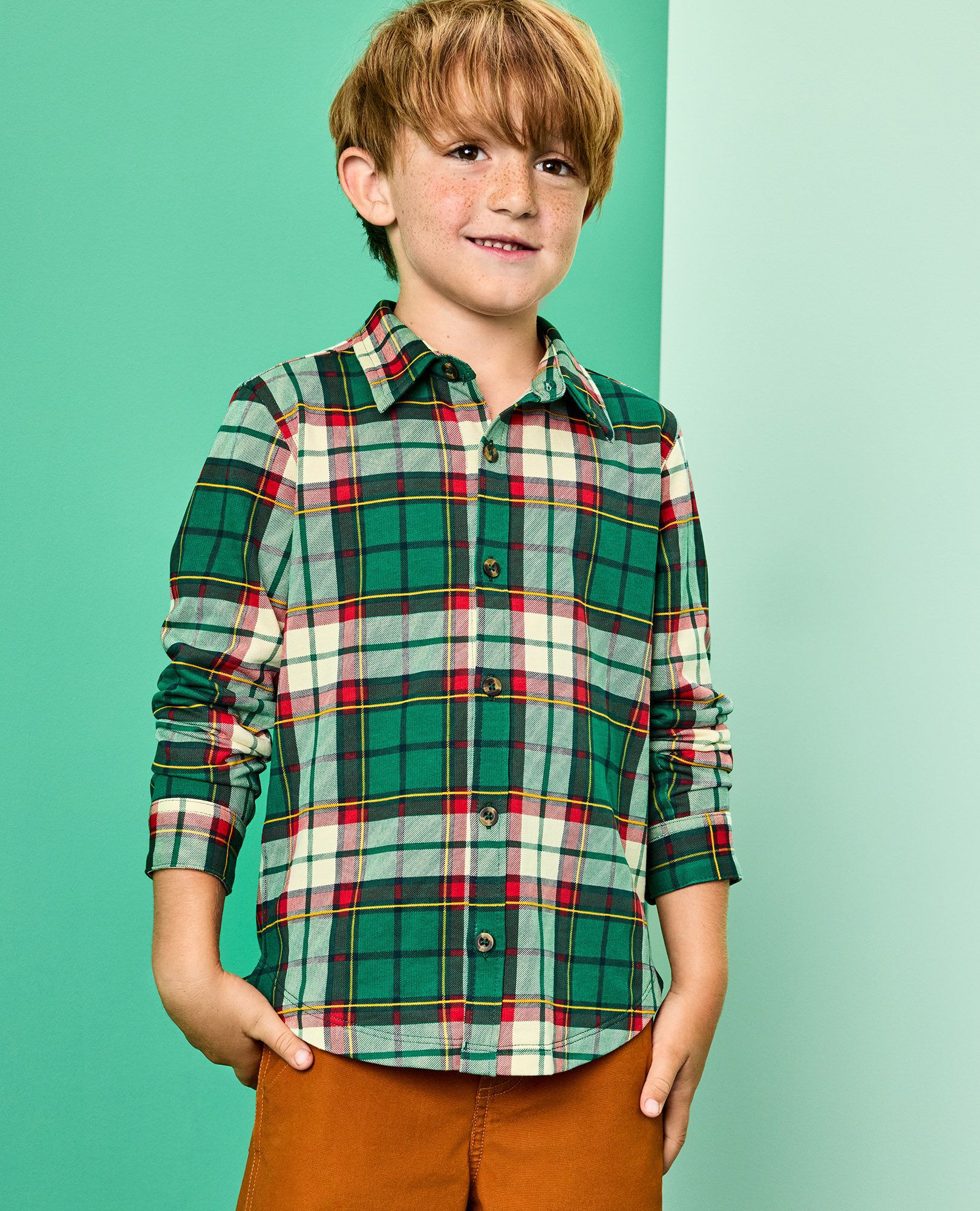French Terry Button Up Shirt