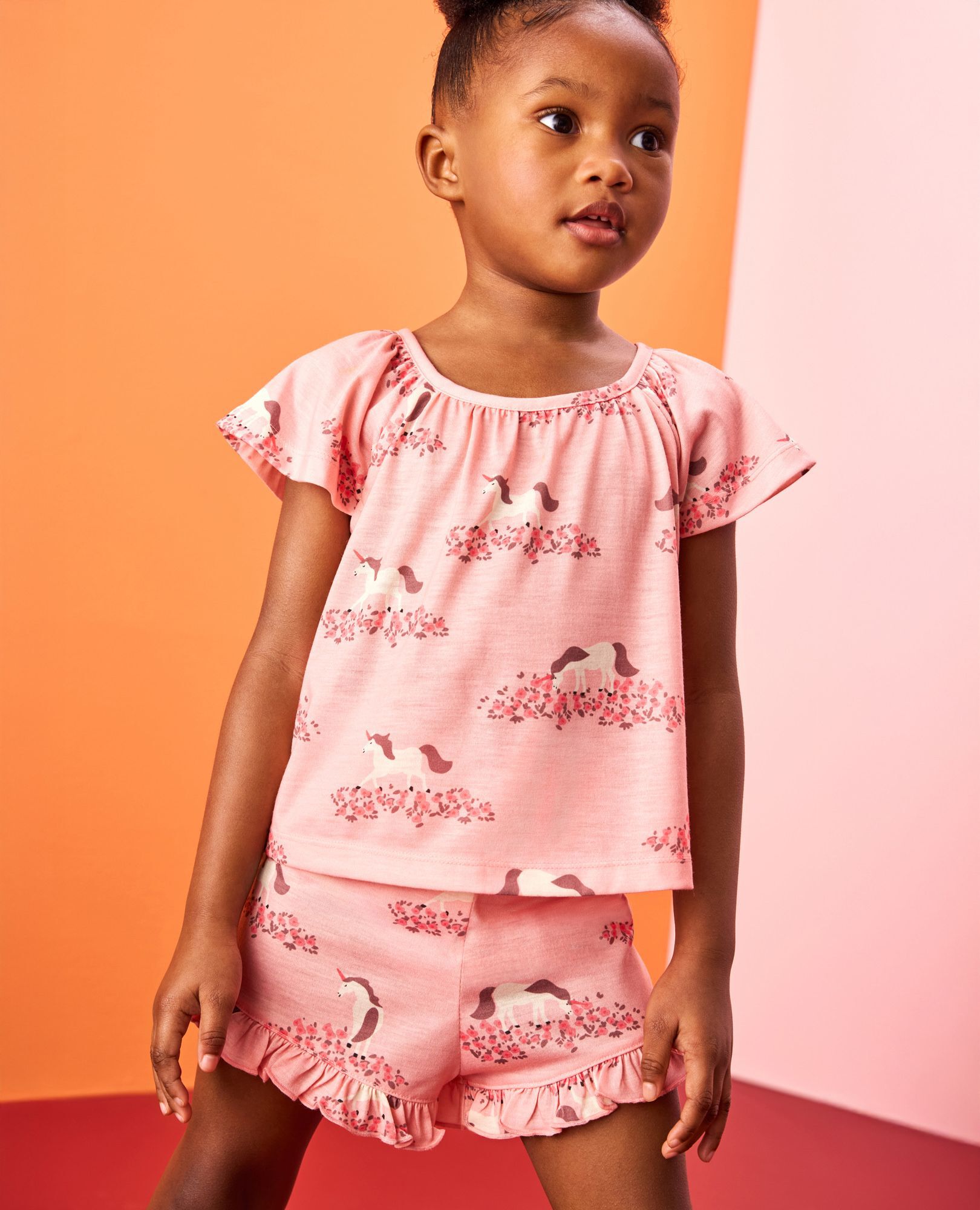 Flutter Sleeve Pajama Set - Image 6
