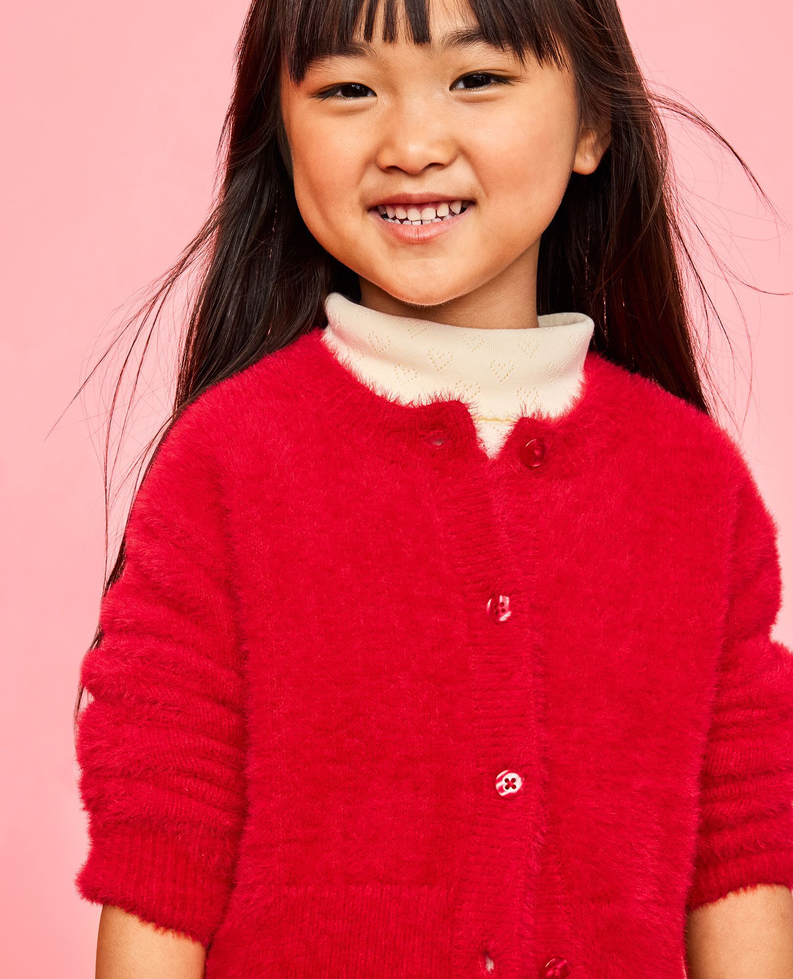 Cropped Feather Cardigan - Image 5