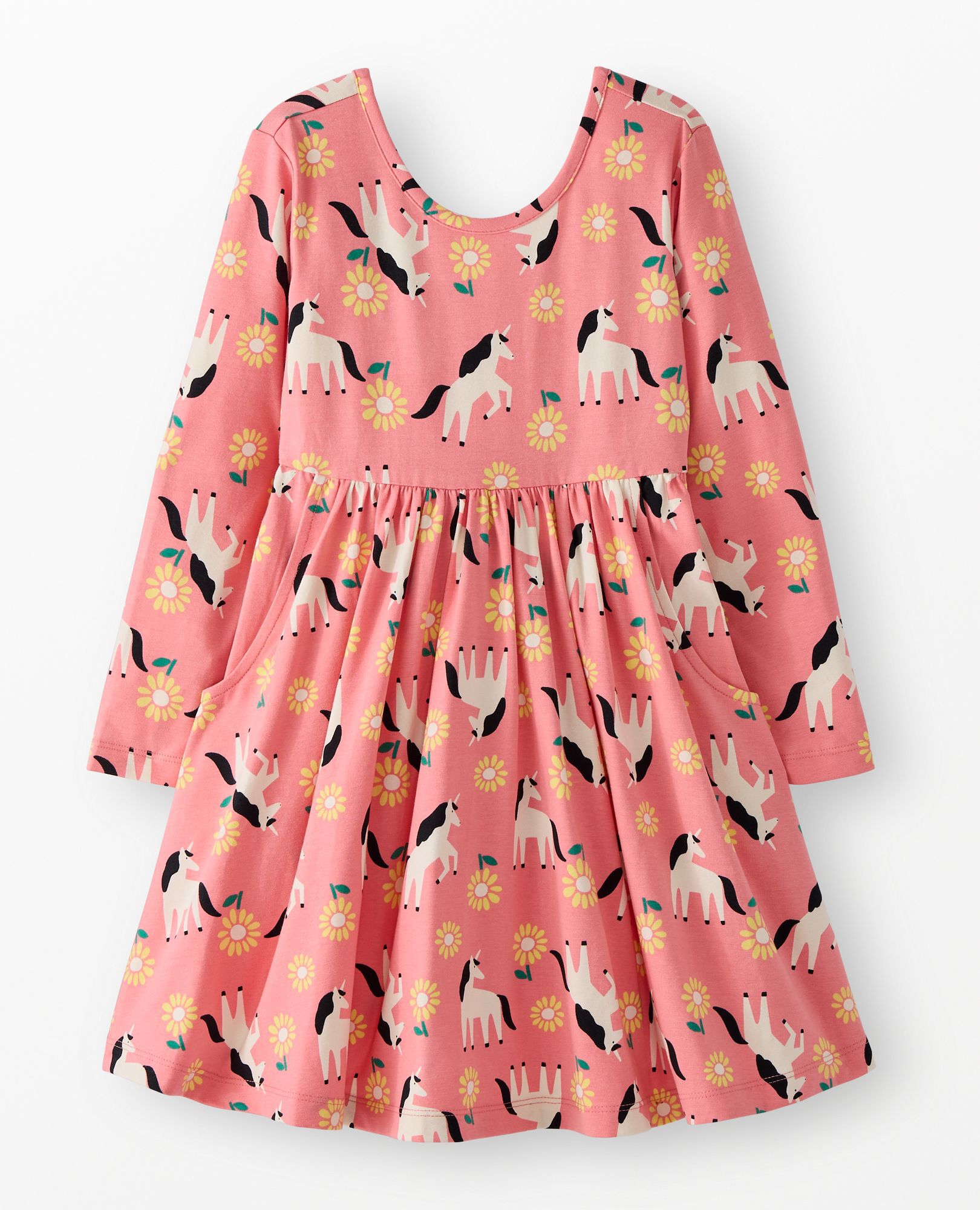 Long Sleeve Skater Dress with Pockets - Image 11