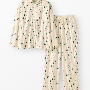 Women's Holiday Flannel Pajama Set