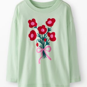 Holiday Long Sleeve Relaxed Fit Graphic T-Shirt