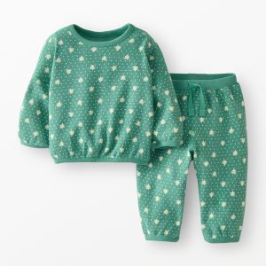 Baby Long Sleeve Waffle Top & Pants Set