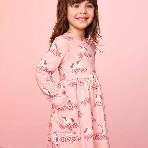 Long Sleeve Playground Dress with Pockets
