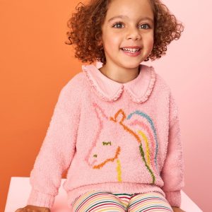 Marshmallow Graphic Sweater