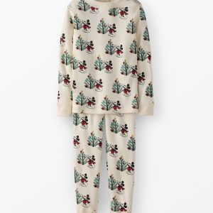 Disney Mickey Mouse Holiday HannaJams? Pajama Set