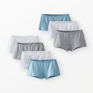 7-Pack Organic Cotton Girl Short Underwear