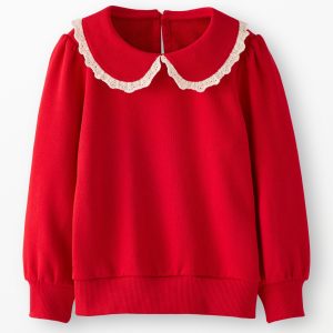 French Terry Collared Sweatshirt