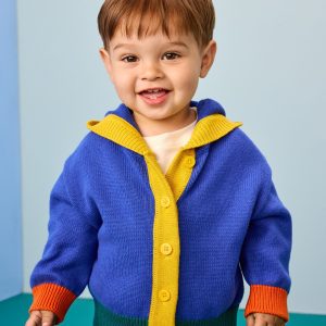 Baby Colorblock Sweater Jacket