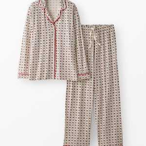 Women's Holiday Long Sleeve HannaSoft? Pajama Set