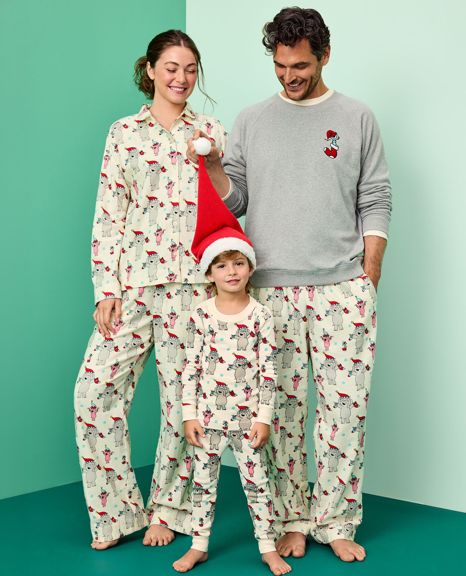 Adult The Pigeon Holiday French Terry Sweatshirt - Image 3