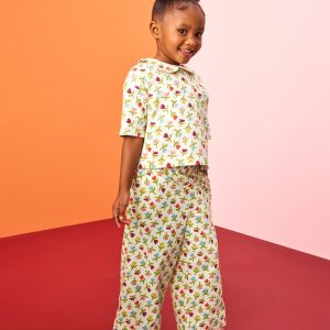 Corduroy Wide Leg Pants