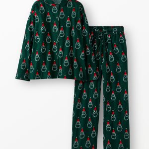 Women's Holiday Flannel Pajama Set