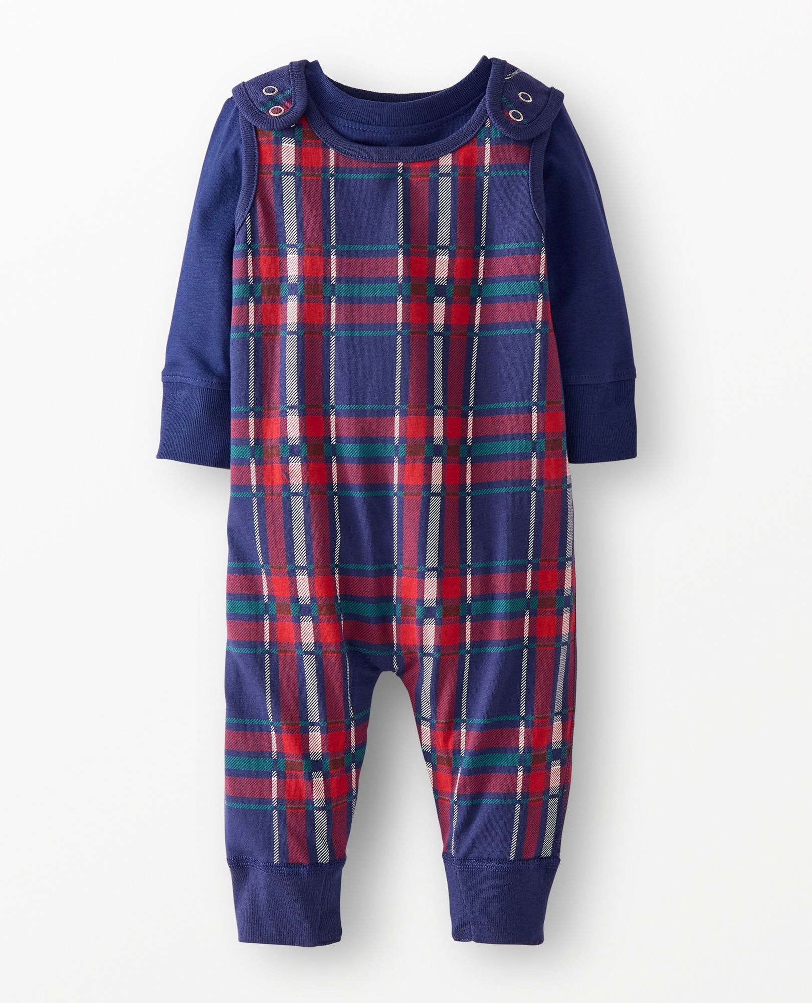 Baby Long Sleeve T-Shirt & Overalls Set