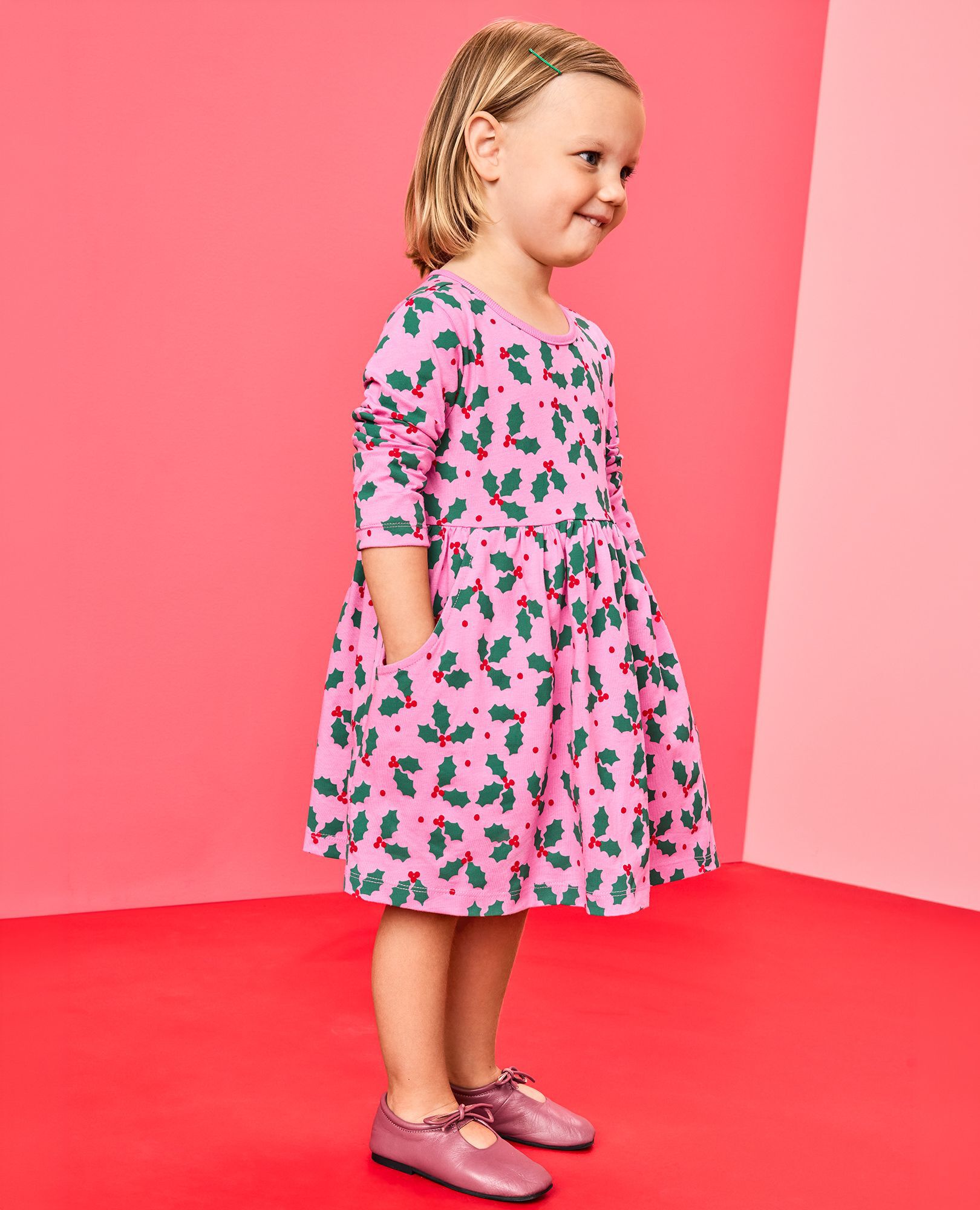Long Sleeve Everywhere Dress with Pockets