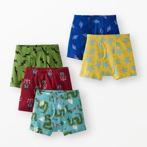 5-Pack Organic Cotton Boxer Briefs