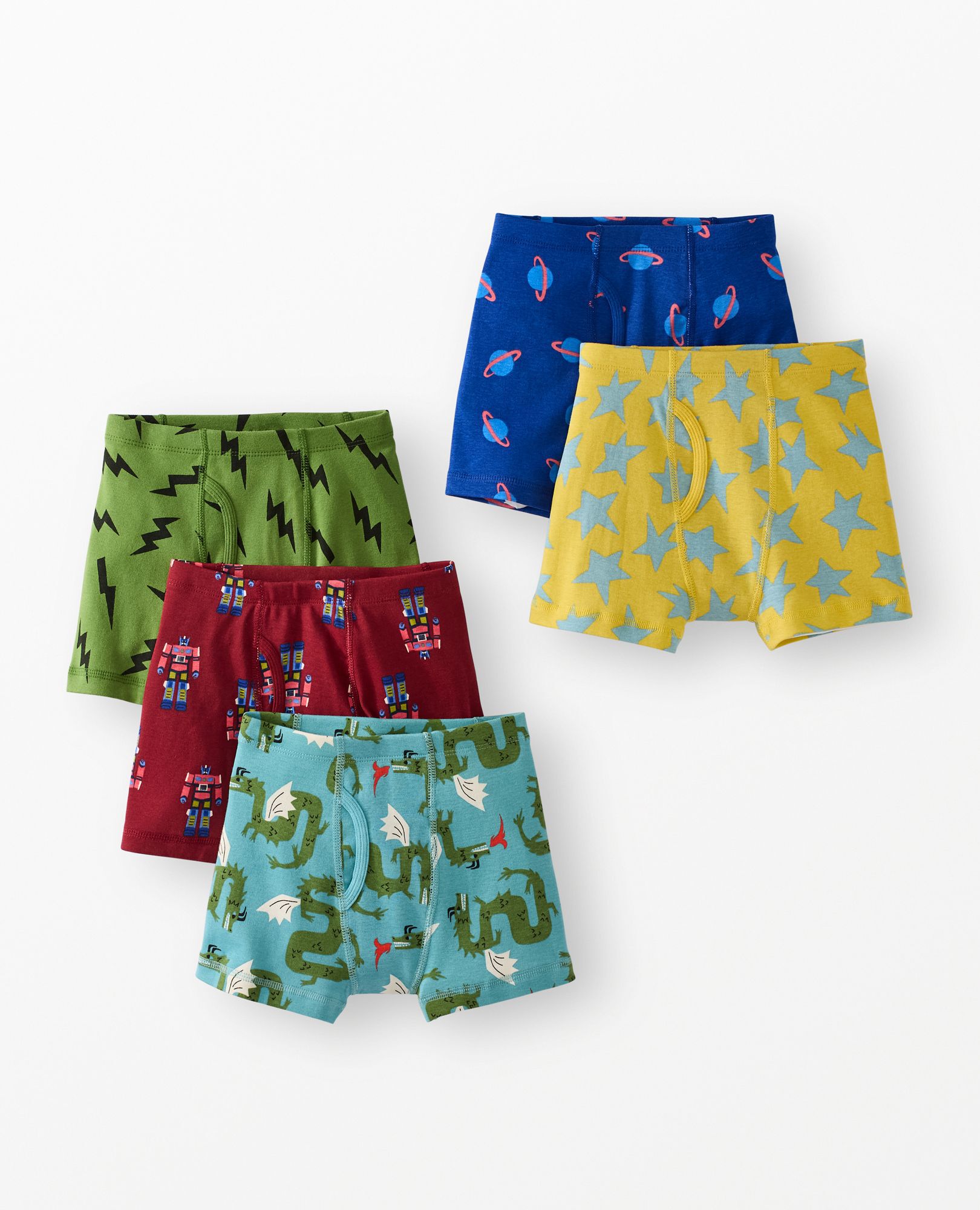 5-Pack Organic Cotton Boxer Briefs - Image 6