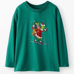 Dr. Seuss Grinch Relaxed Fit Long Sleeve T-Shirt