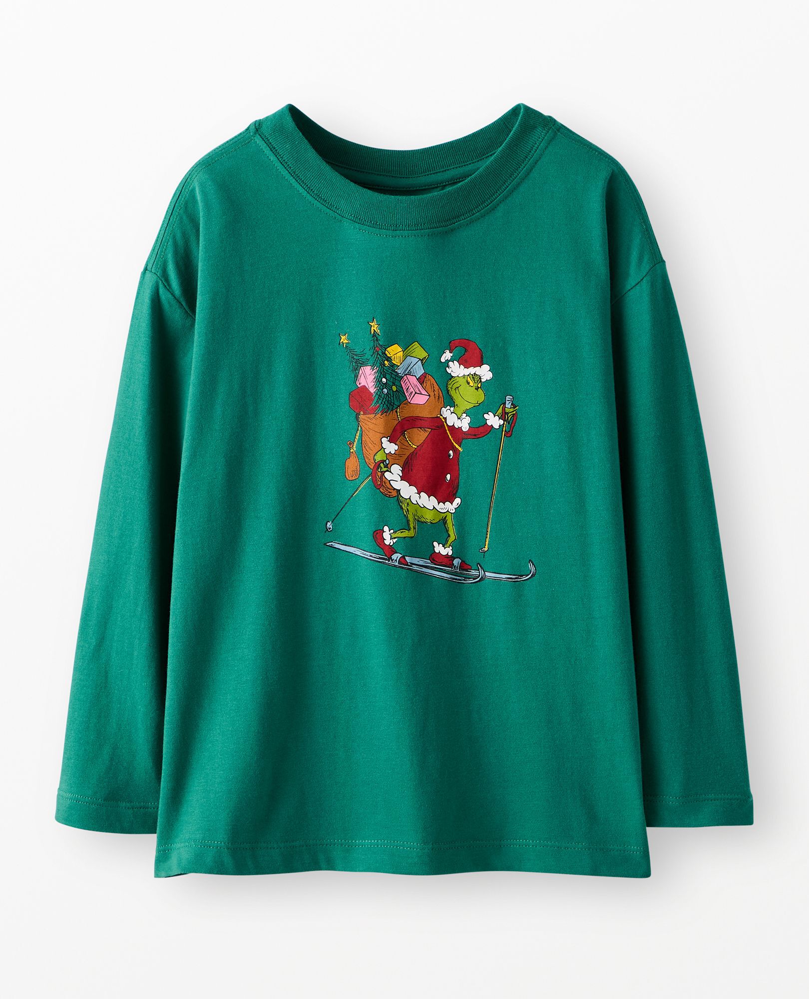 Dr. Seuss Grinch Relaxed Fit Long Sleeve T-Shirt