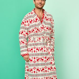 Adult Holiday Flannel Robe