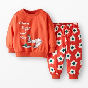 Dr. Seuss French Terry Sweatshirt & Sweatpants Set