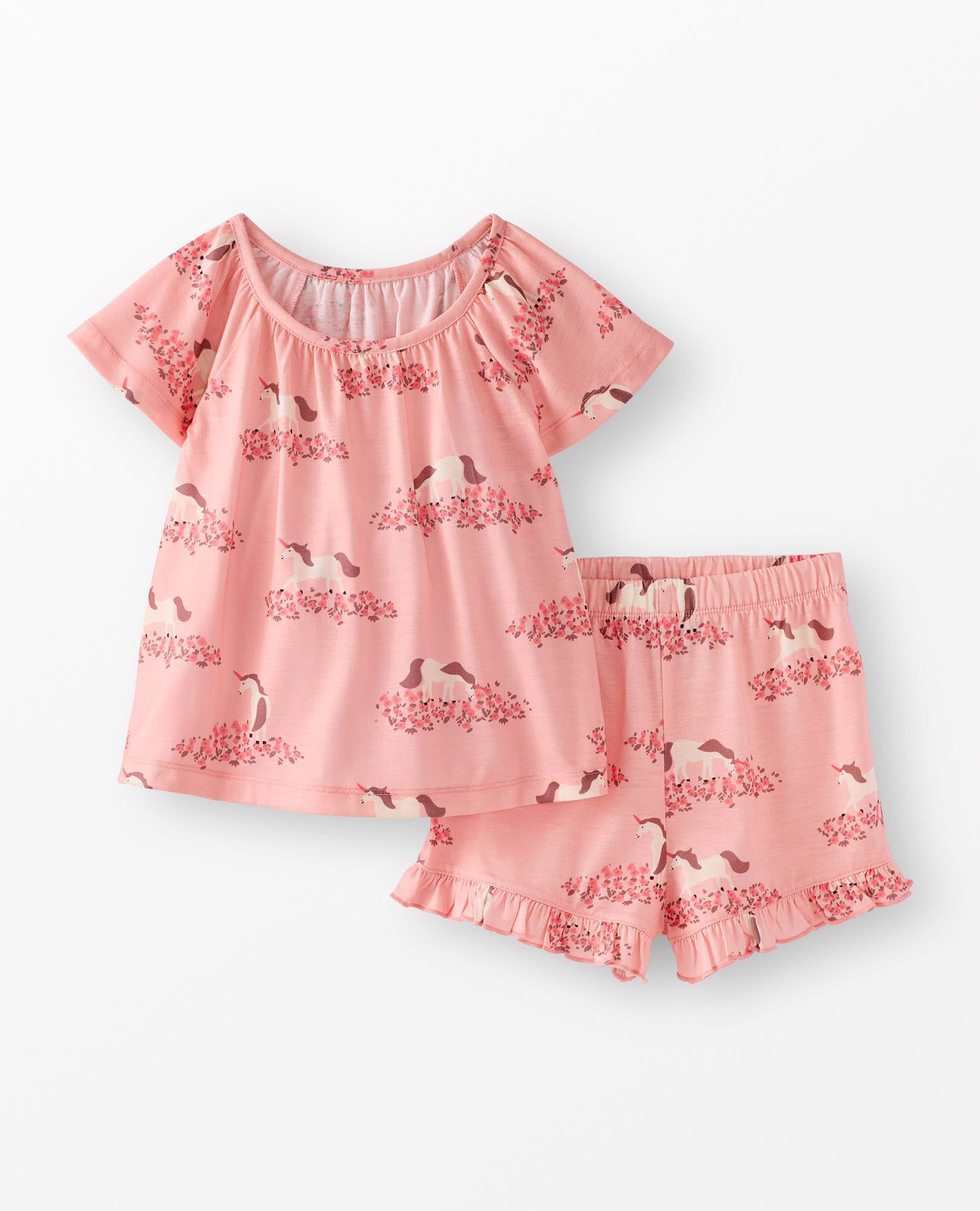 Flutter Sleeve Pajama Set - Image 4