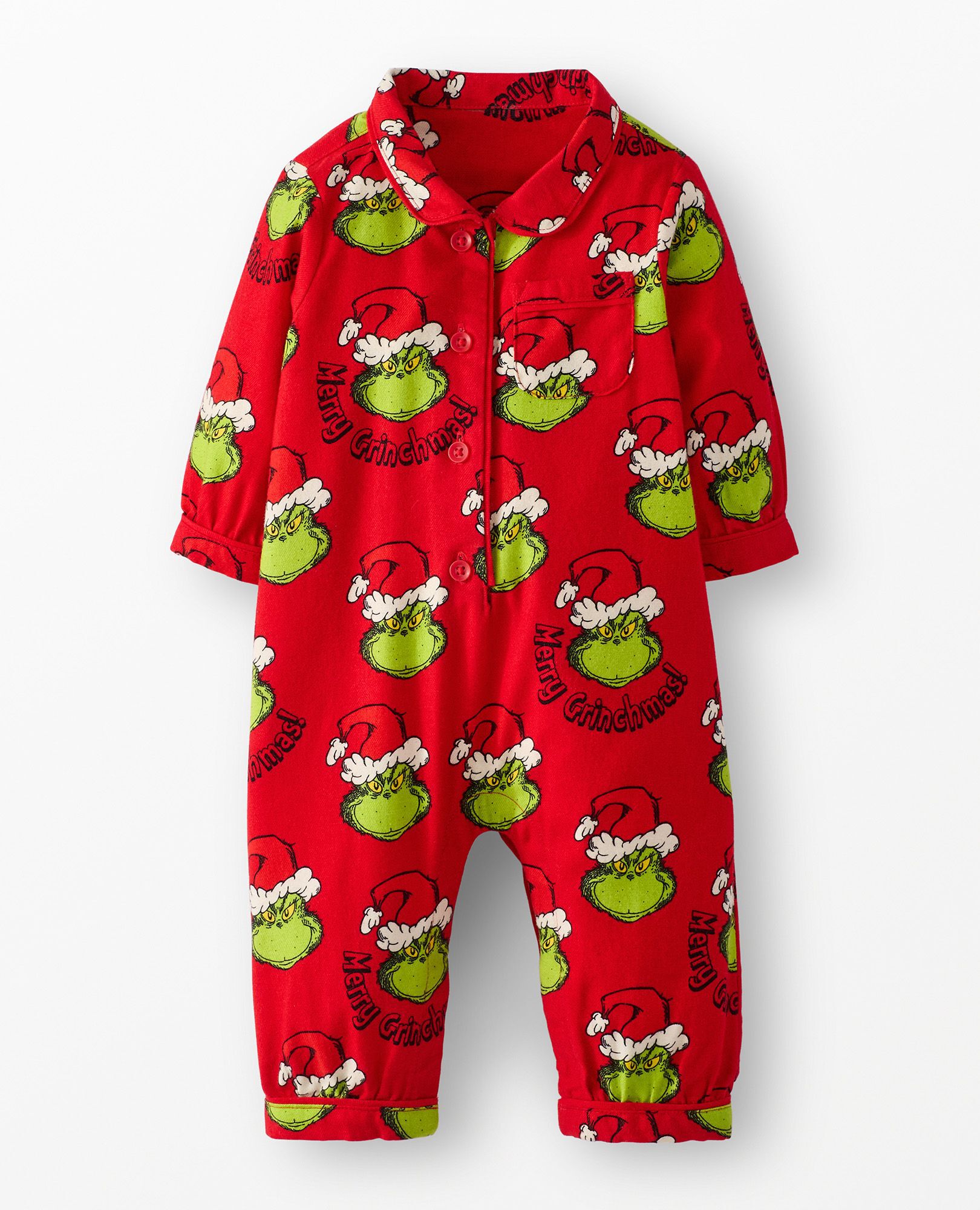 Dr. Seuss Grinch Flannel Sleeper