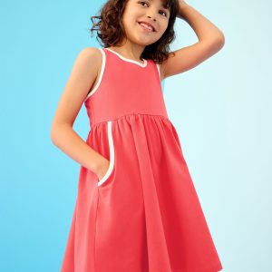 Racerback Dress with Pockets