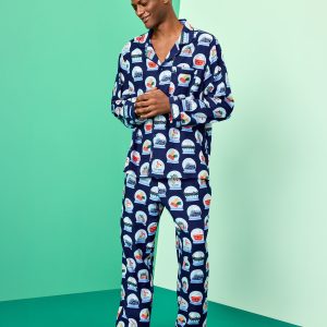 Adult The Polar Express Flannel Pajama Pants