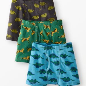 3-Pack Organic Cotton Boxer Briefs