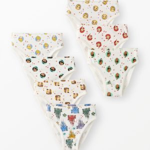 7-Pack Disney Princess Organic Cotton Hipster Underwear