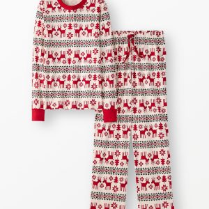 Adult Holiday Relaxed Fit Pajama Set