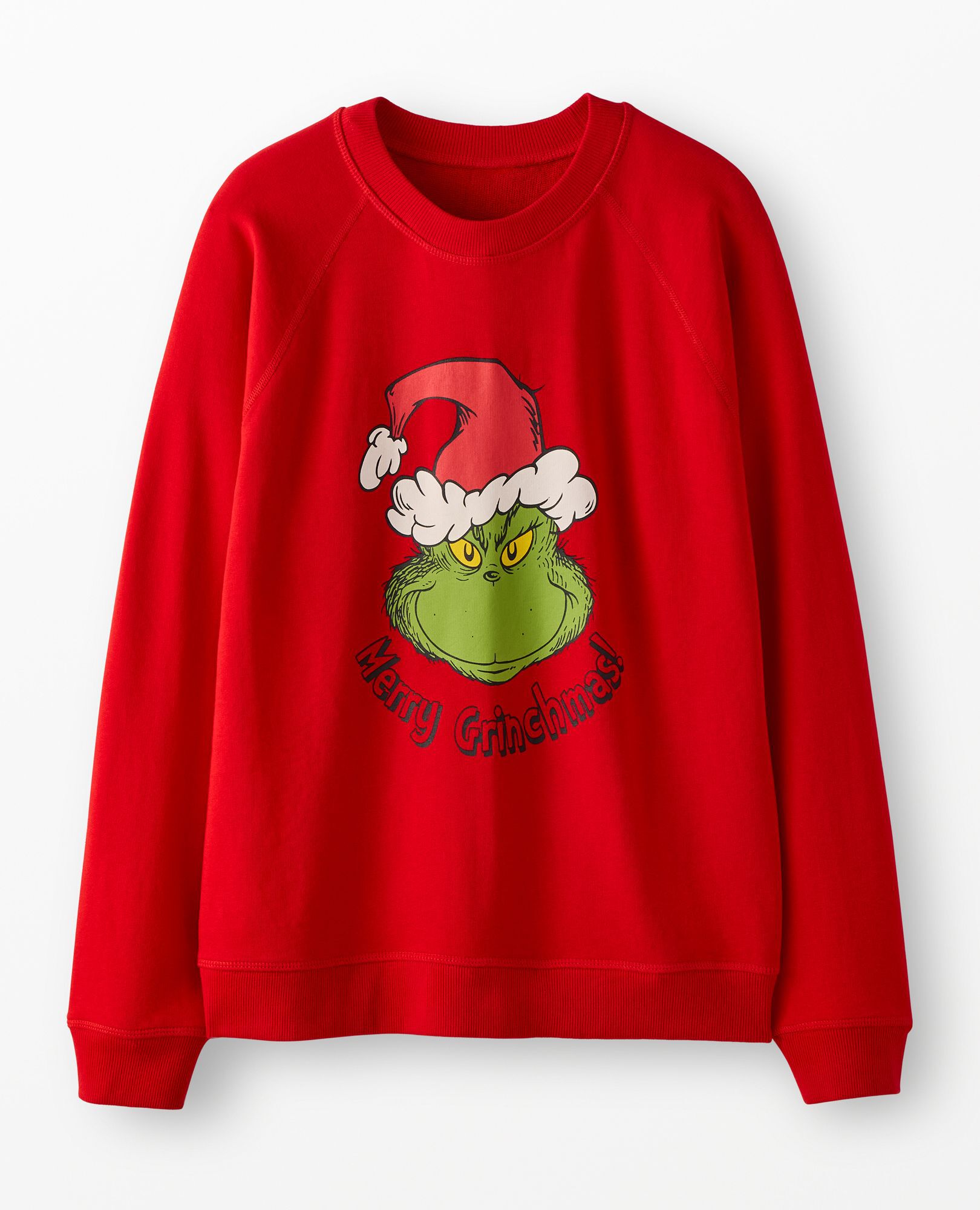 Adult Dr. Seuss Grinch French Terry Sweatshirt