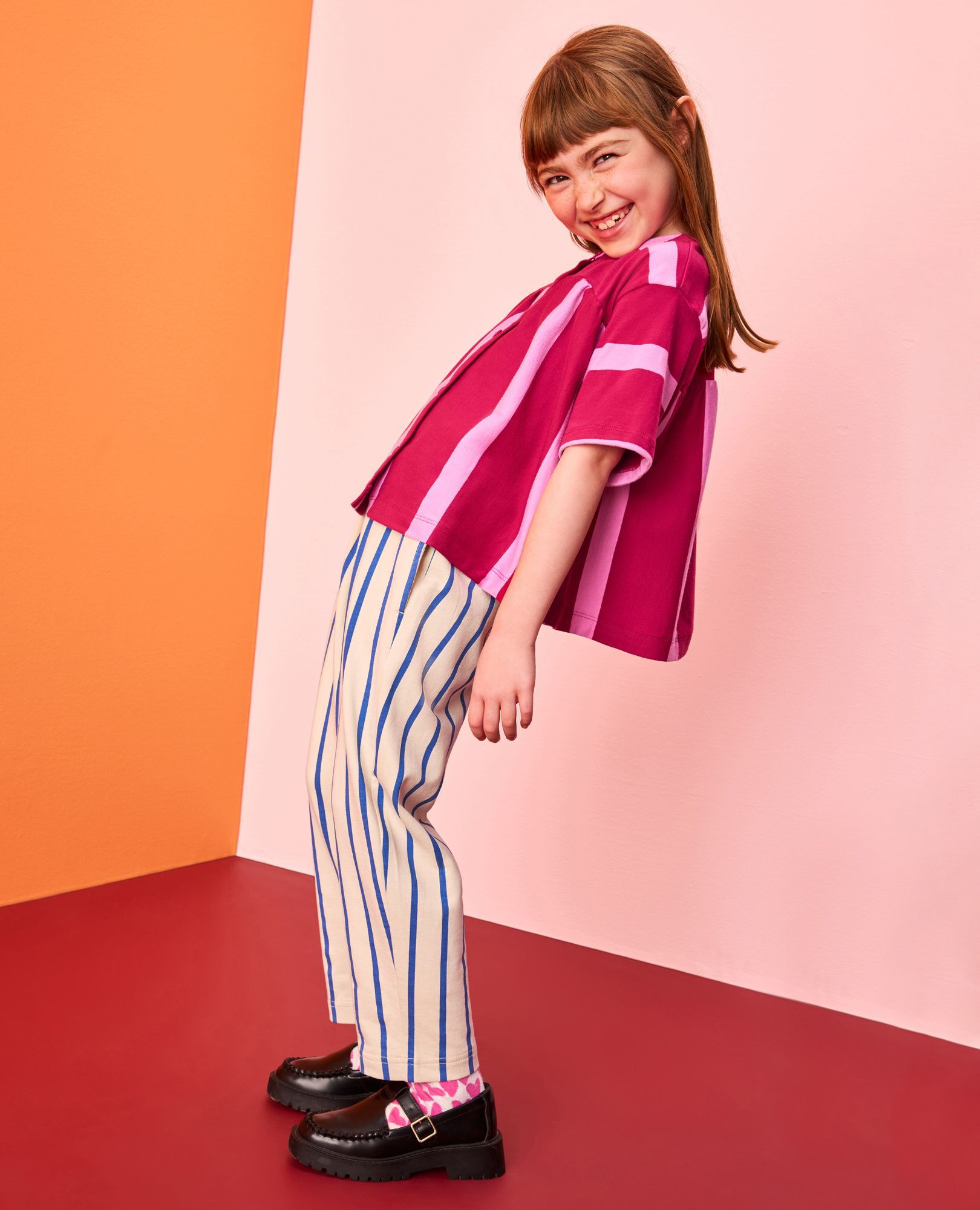 Striped Button Front Shirt - Image 5