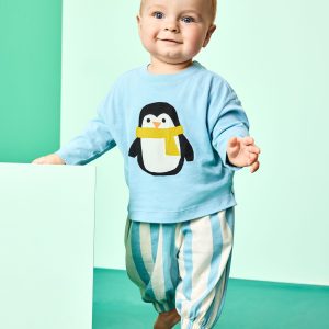 Baby Holiday Long Sleeve Graphic T-Shirt & Pants Set