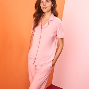 Women's Short Sleeve HannaSoft? Pajama Set