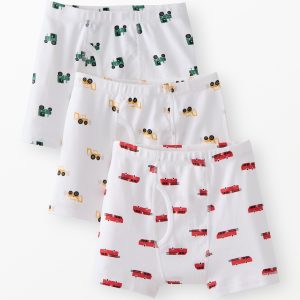 3-Pack Organic Cotton Boxer Briefs