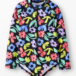 One-Piece Rashguard Swimsuit