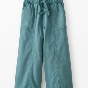 Canvas Wide Leg Pants
