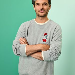 Adult The Pigeon Holiday French Terry Sweatshirt