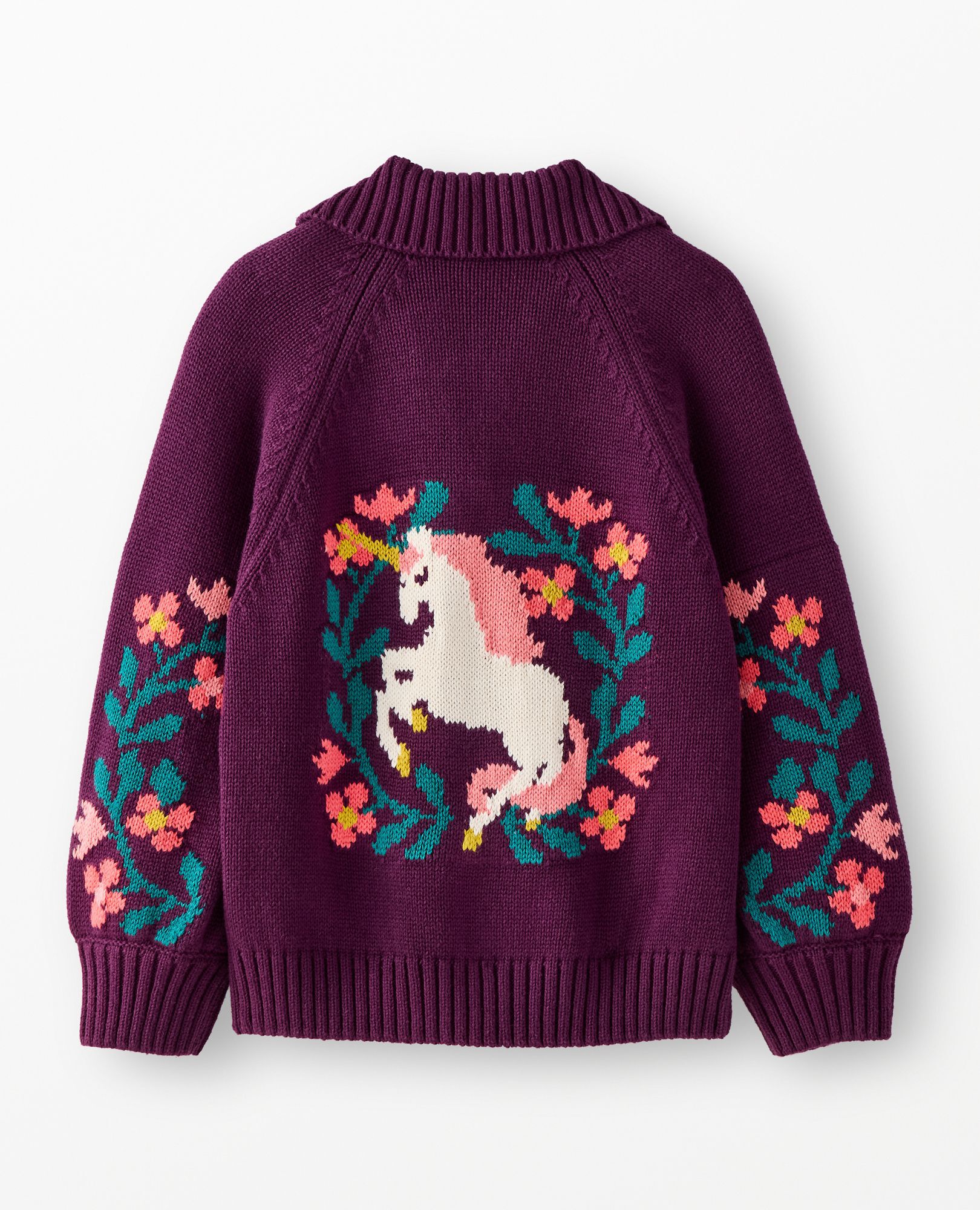 Collared Unicorn Cardigan - Image 2