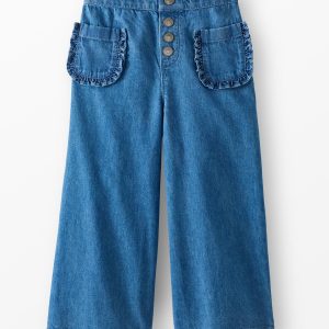 Wide Leg Denim Pants
