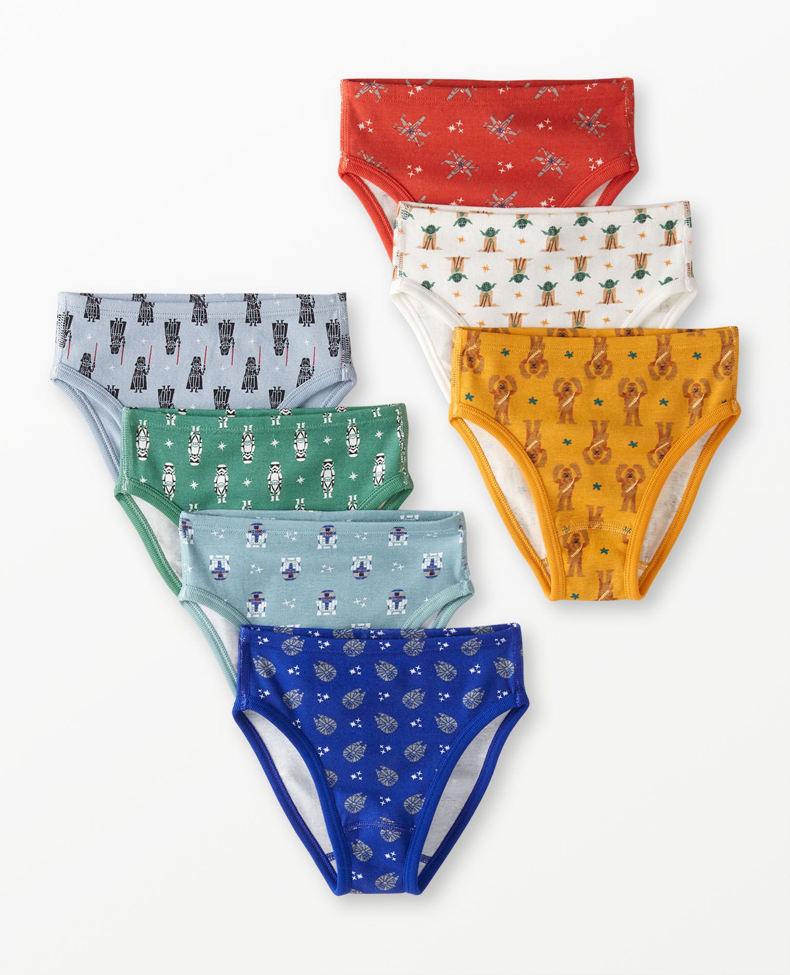 7-Pack STAR WARS? Organic Cotton Hipster Underwear