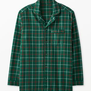 Adult Holiday Flannel Pajama Top