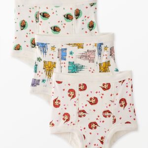 3-Pack Disney Princess Organic Cotton Training Underwear