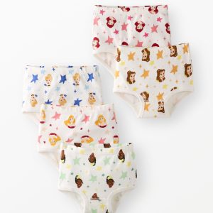 5-Pack Disney Princess Organic Cotton Classic Underwear