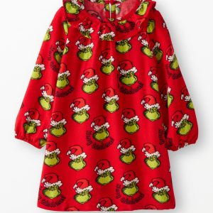 Dr. Seuss Grinch Flannel Nightgown