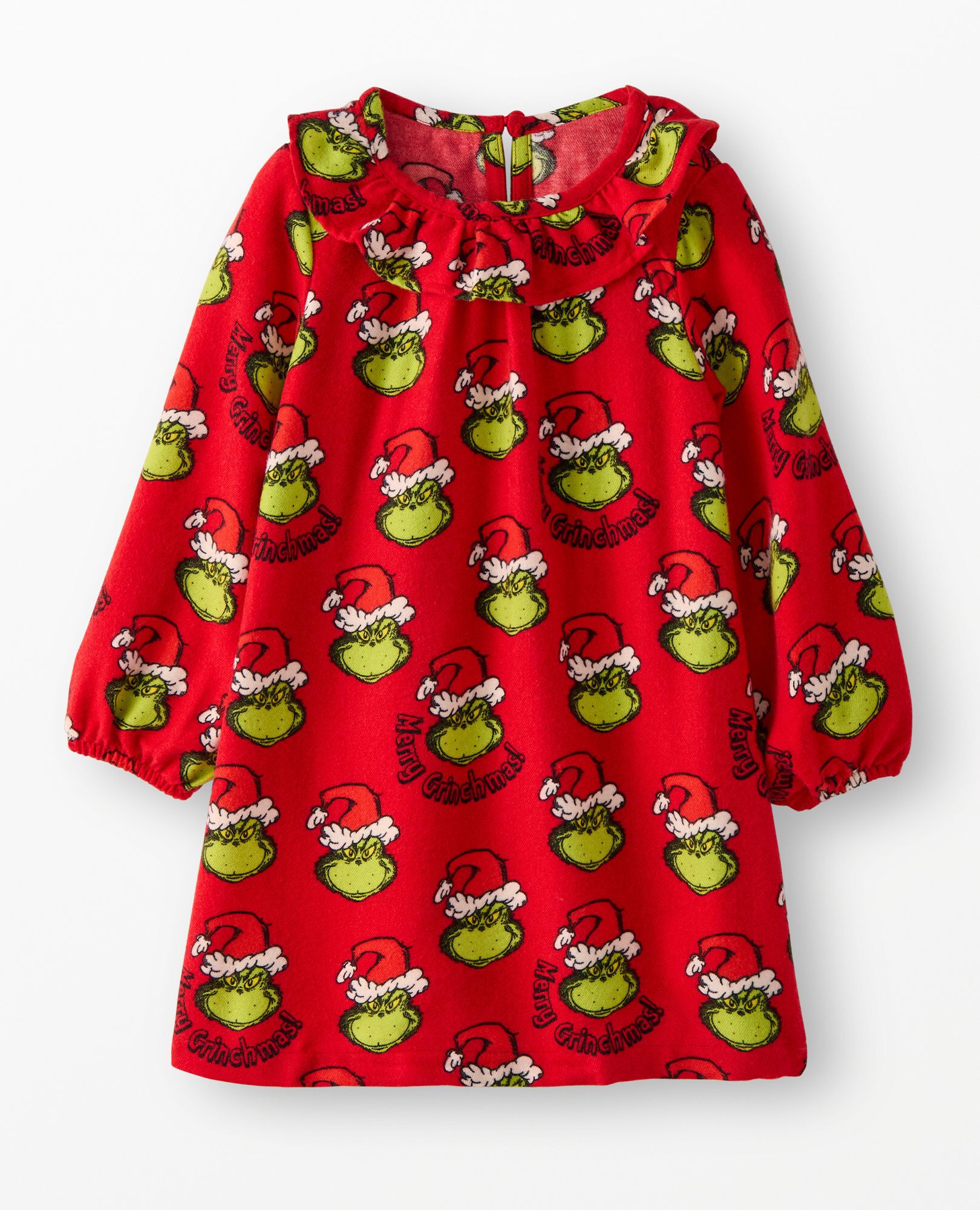 Dr. Seuss Grinch Flannel Nightgown