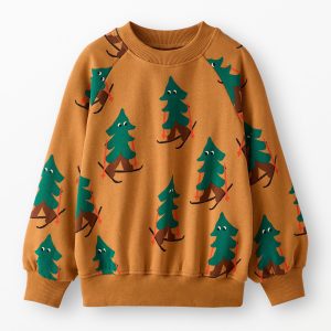 Holiday French Terry Bubble Sweatshirt